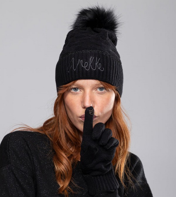 Sombreros Anekke Black Shodō Knit | 841ONZLHY