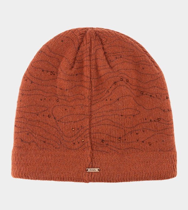 Sombreros Anekke Burgundy Knitted Beanie | 843EBPYKV