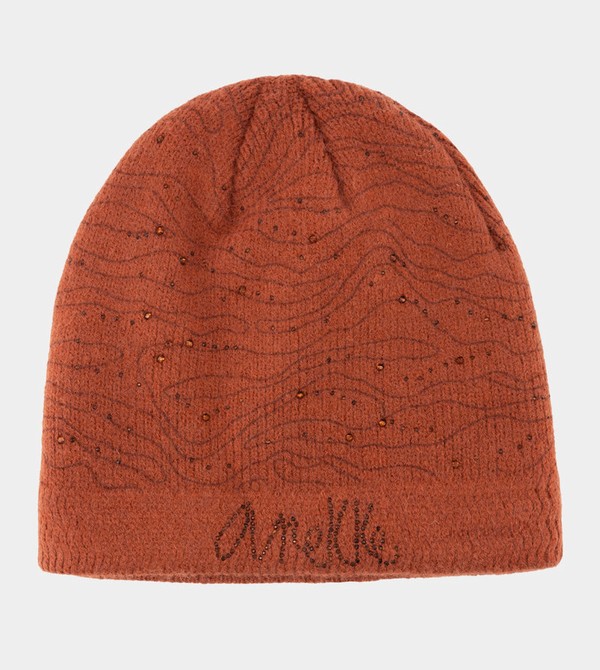 Sombreros Anekke Burgundy Knitted Beanie | 843EBPYKV