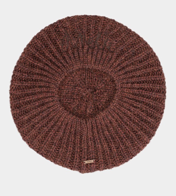 Sombreros Anekke Burgundy Knitted Beret | 710QWSCYJ