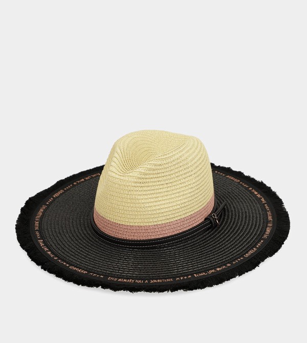 Sombreros Anekke Contrast Raffia | 321GRFJTD