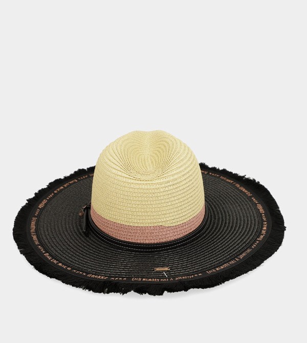 Sombreros Anekke Contrast Raffia | 321GRFJTD