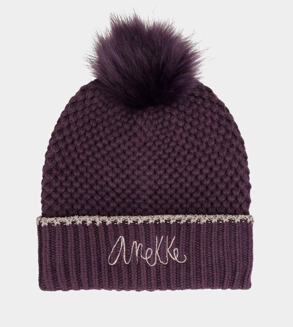 Sombreros Anekke Dark Knitted Beanie | 431SPBFLH