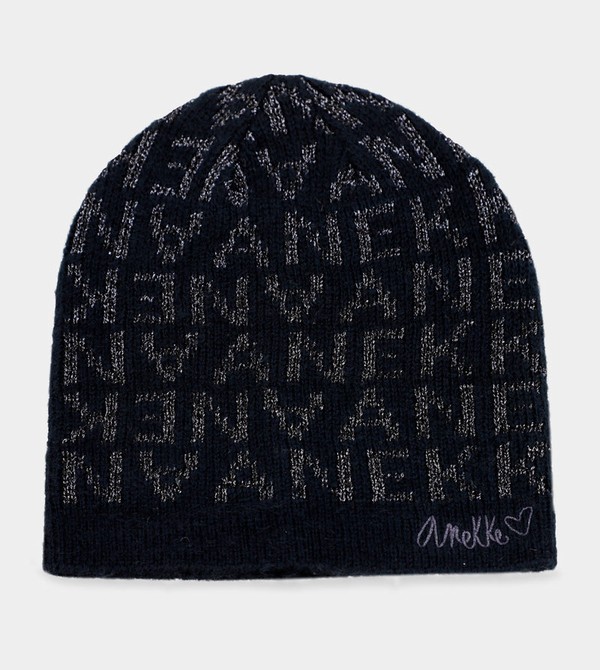Sombreros Anekke Navy Blue Contemporary Knit | 346NPMJOY