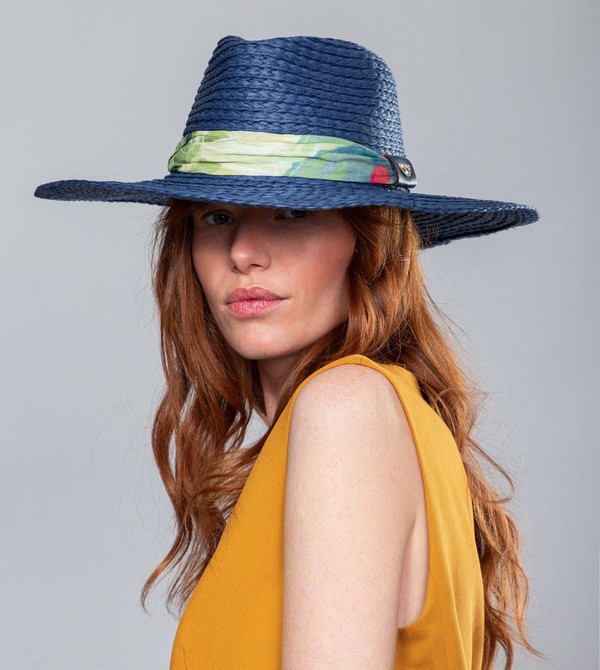 Sombreros Anekke Navy Blue Raffia | 923KLNEBX