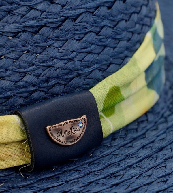 Sombreros Anekke Navy Blue Raffia | 923KLNEBX