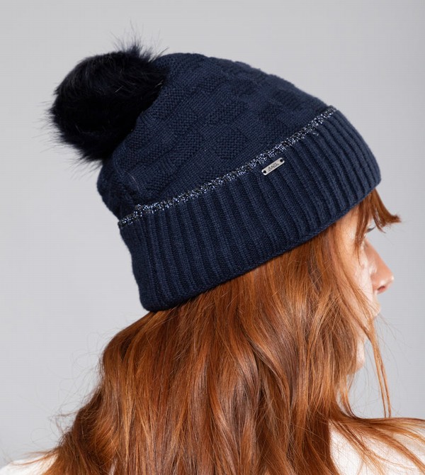 Sombreros Anekke Navy Blue Shodō Knit | 830CZESNX