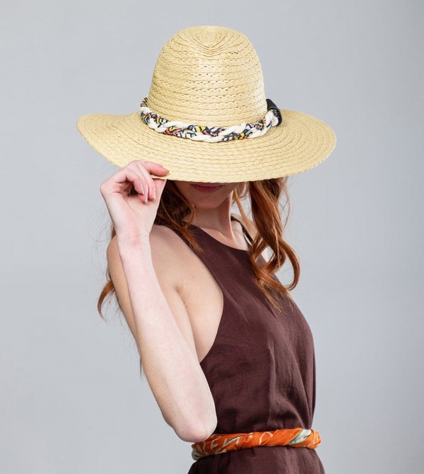 Sombreros Anekke Raffia, Brown | 802EAVURG