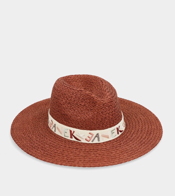 Sombreros Anekke Terracotta Raffia | 201DHTFZX