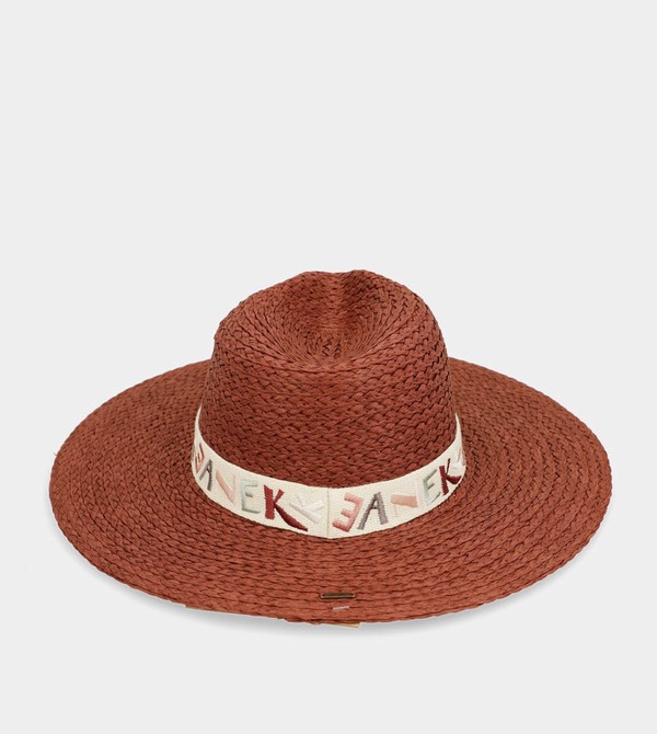 Sombreros Anekke Terracotta Raffia | 201DHTFZX
