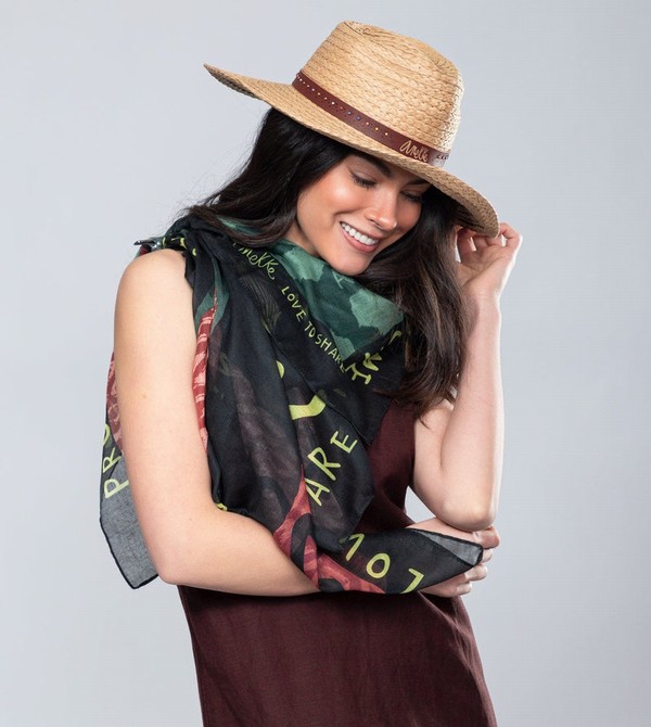Sombreros Anekke Toasted Raffia | 138EOXHCW
