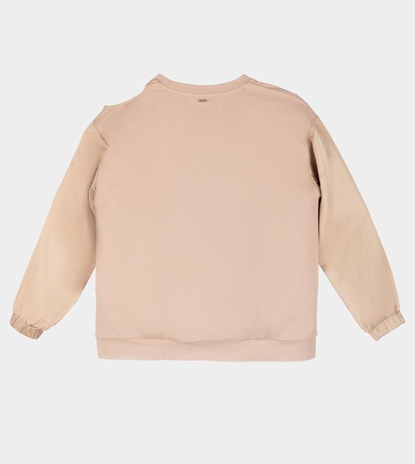 Sudaderas Anekke Beige Cut-out | 745YFQVEL