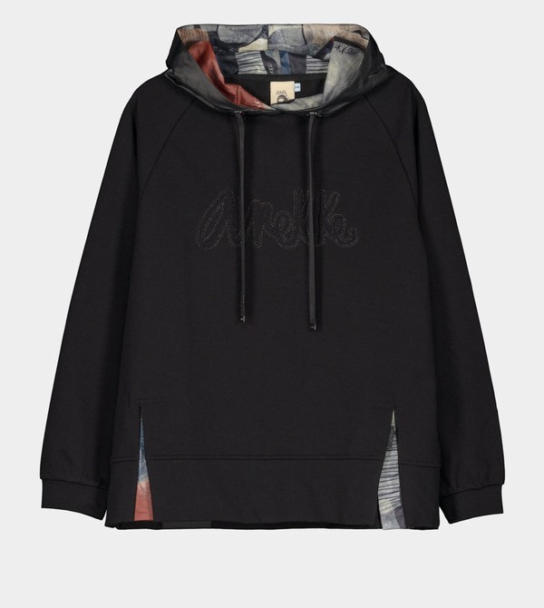 Sudaderas Anekke Black Hoodie | 318LZSEIH