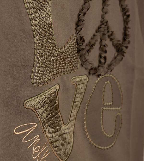 Sudaderas Anekke Peace & Love Green Sleeveless | 729BOQTJI