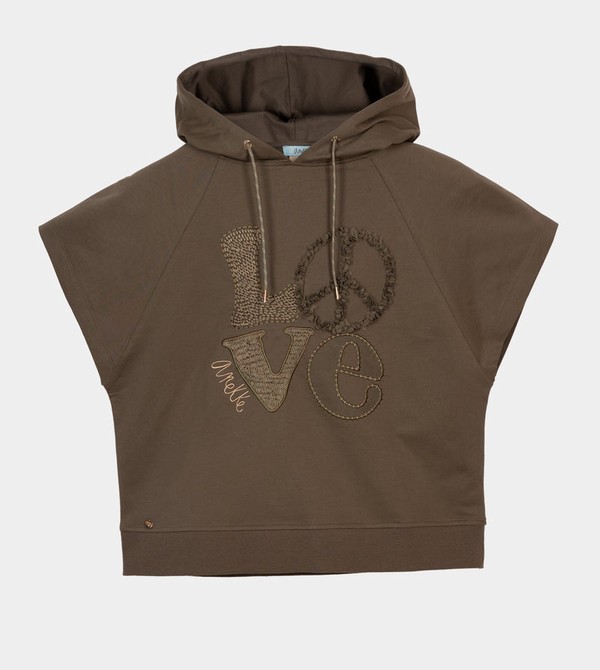 Sudaderas Anekke Peace & Love Green Sleeveless | 729BOQTJI