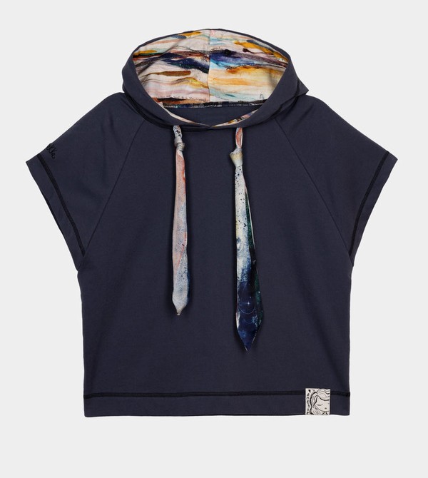 Sudaderas Anekke Studio Navy Blue Sleeveless | 640OSRTAC