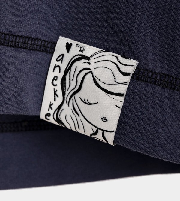 Sudaderas Anekke Studio Navy Blue Sleeveless | 640OSRTAC