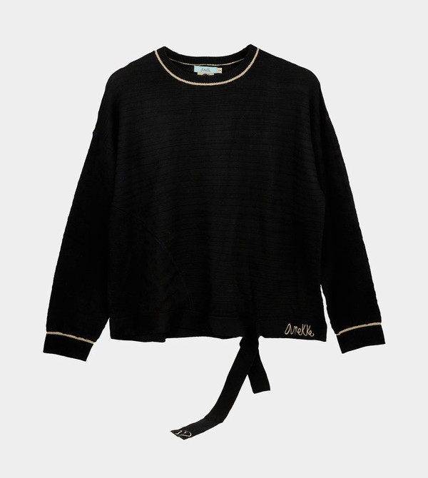 Suéteres Anekke Black Shōen Crew Neck | 398LNOXSJ