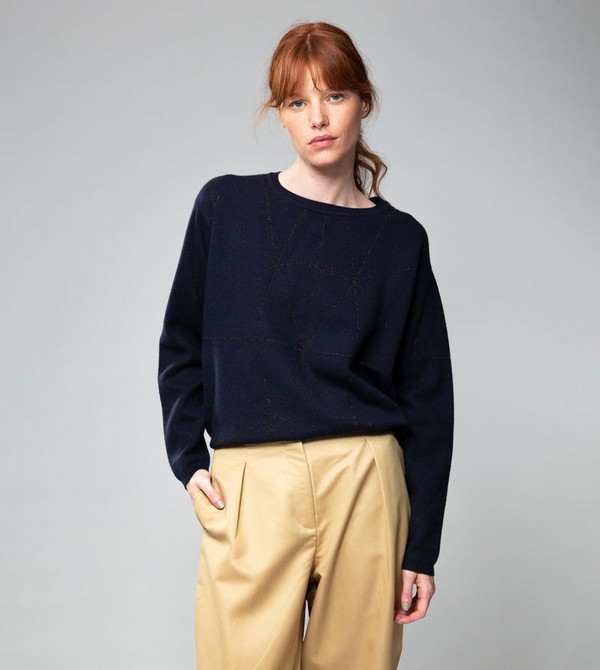 Suéteres Anekke Navy Blue Shōen | 754XDEIPM
