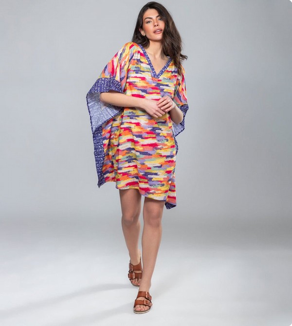 Vestido Anekke Kene Print Kaftan | 420MTBRWA