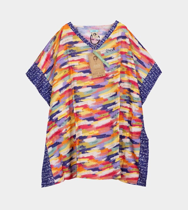 Vestido Anekke Kene Print Kaftan | 420MTBRWA