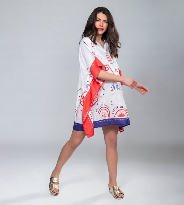 Vestido Anekke Magic Souls Print Kaftan | 924IAFQKH