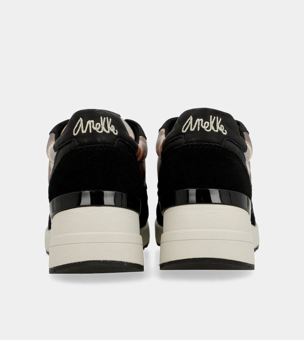 Zapatos Anekke Black Padded Sports With Wedge | 093FXTSWR