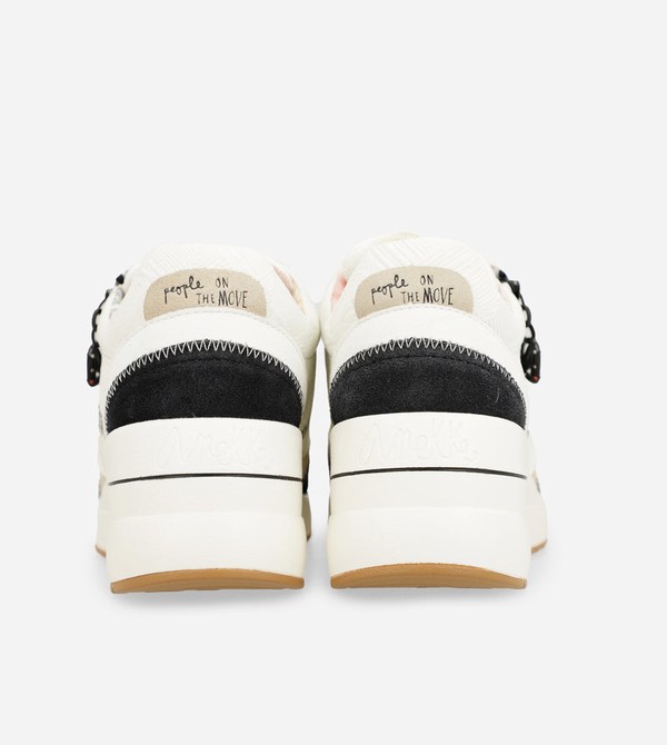 Zapatos Anekke Black & White Wedge | 285CASBGV