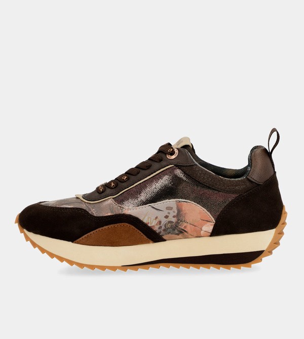 Zapatos Anekke Brown Palette Patterned Sports | 758LWXEGY