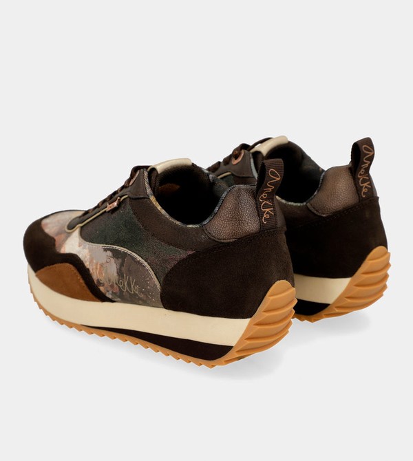 Zapatos Anekke Brown Palette Patterned Sports | 758LWXEGY
