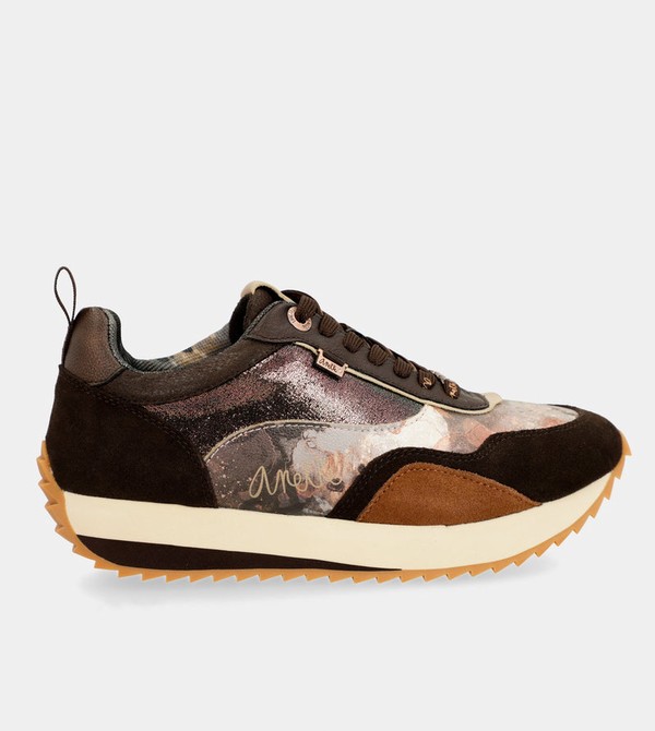 Zapatos Anekke Brown Palette Patterned Sports | 758LWXEGY