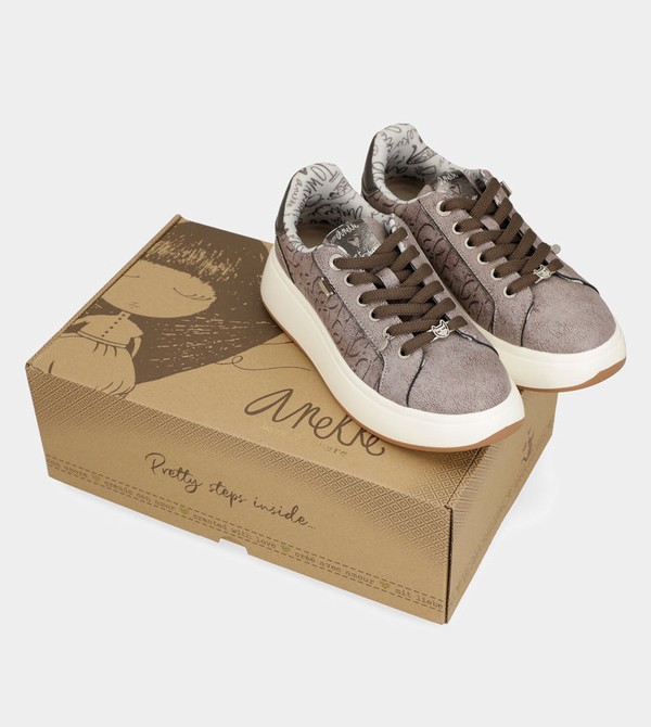 Zapatos Anekke Casual Ecru | 369VWOXMB