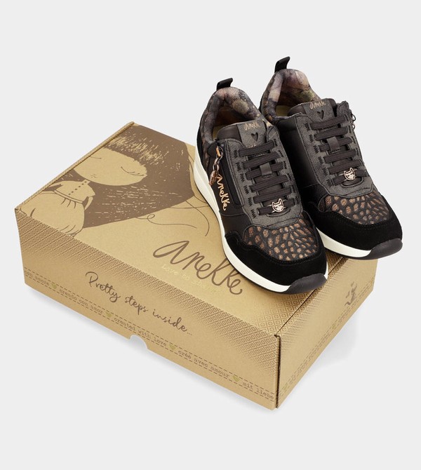Zapatos Anekke Dreams Black Wedge | 274WVAEZT