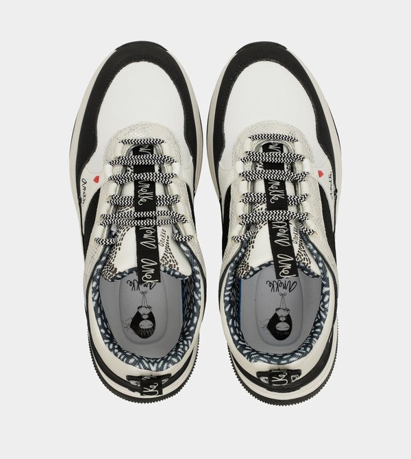 Zapatos Anekke Fashion Black & White | 834YEMCBJ