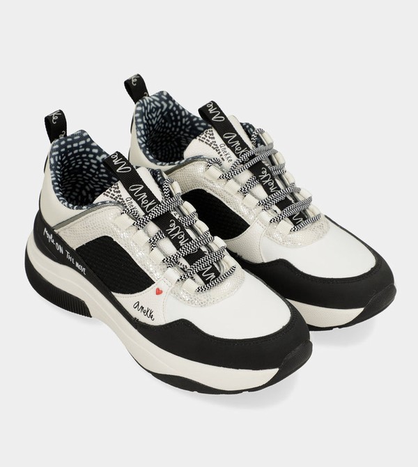 Zapatos Anekke Fashion Black & White | 834YEMCBJ