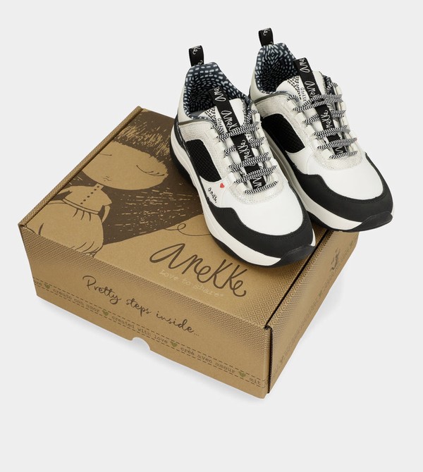 Zapatos Anekke Fashion Black & White | 834YEMCBJ