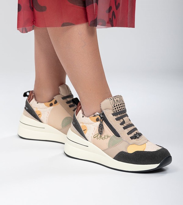 Zapatos Anekke Multicolored Wedge | 495KCFGHW