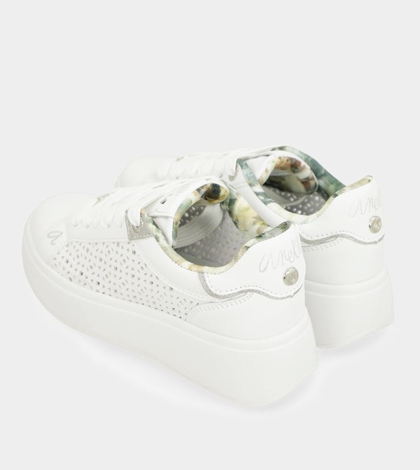 Zapatos Anekke White Spotted | 357JDAQLX